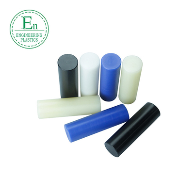 Plastik Rekayasa Umum Kustom HDPE Rod Colored Impact Resistance