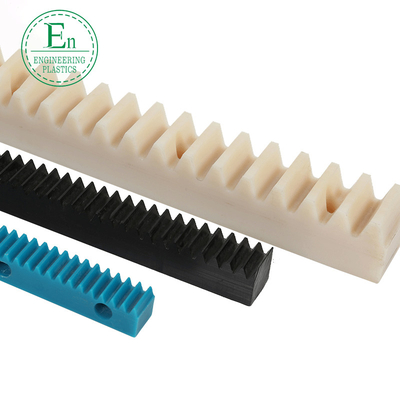 Desain CNC Rekayasa Plastik Biru MC901 Nylon Gear Rack