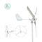 Wind Power System 600W Wind Turbine Generator 55m/S Casting Aluminium Alloy Case